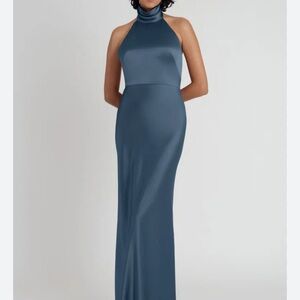 Jenny Yoo Nicole bridesmaid dress in Dusk